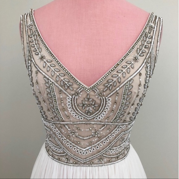 Anthropologie BHLDN White Sterling Dress NWOT - Picture 4 of 8